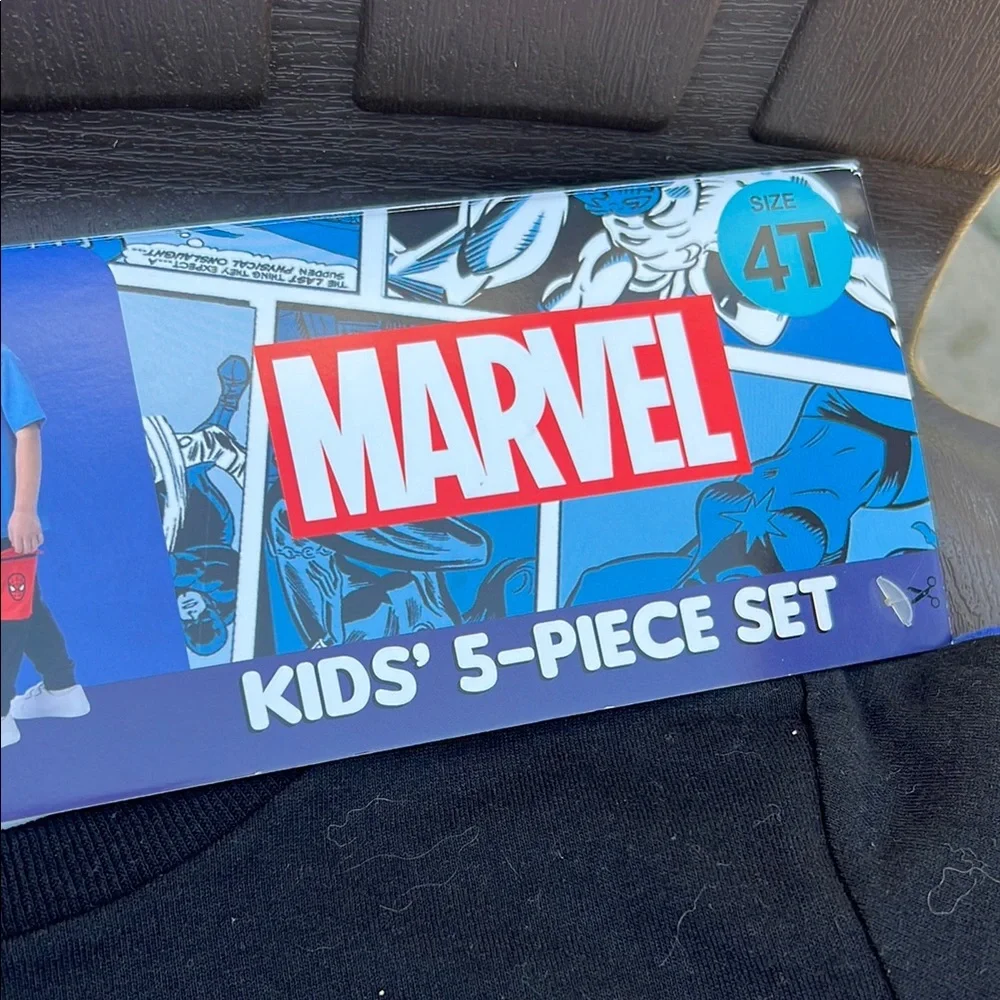 Marvel Kids Spider-Man Graphic Tee - Black & Red